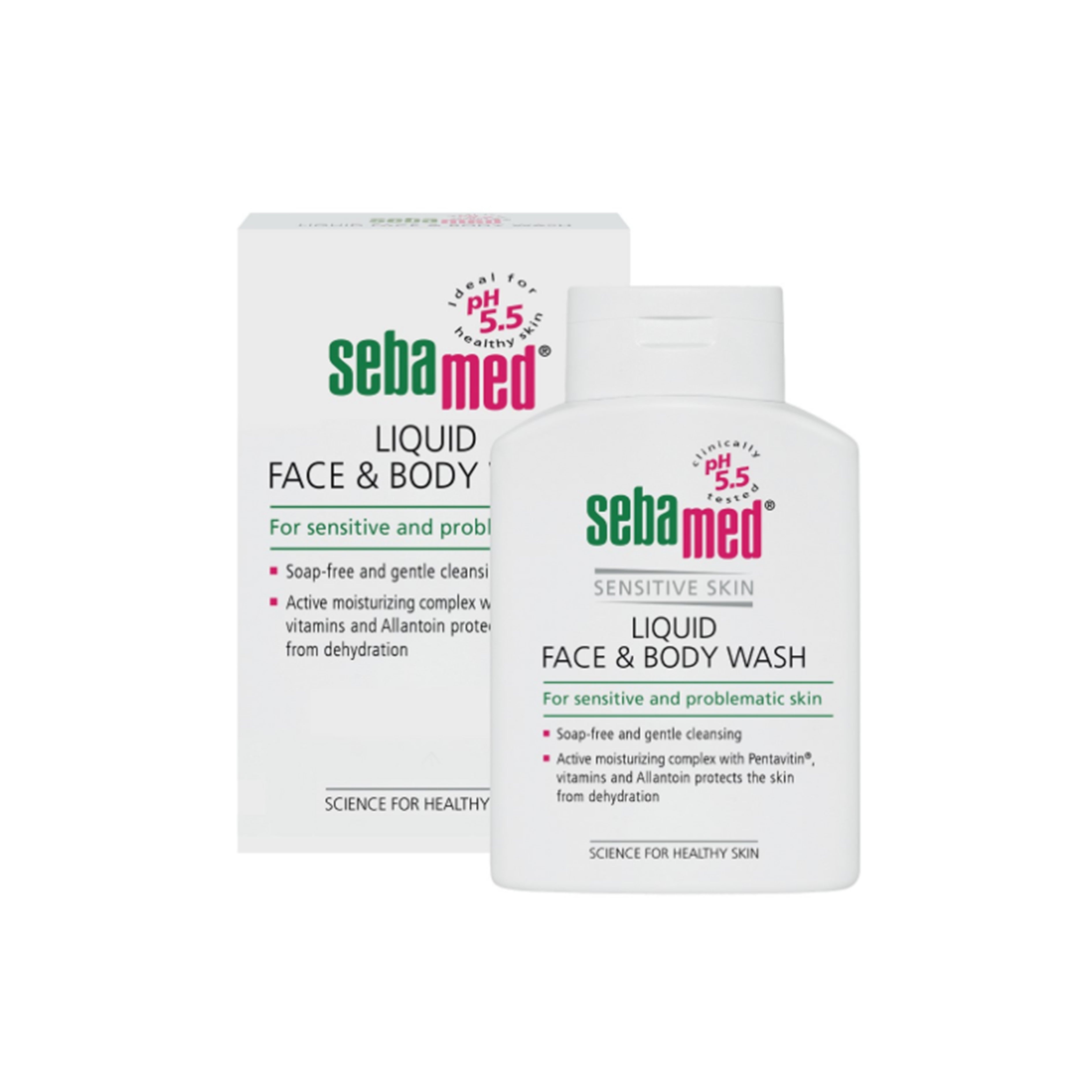Sebamed Liquid Face and Body Wash 200mL