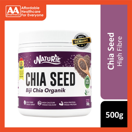 Naturie Organic Chia Seed 500g [New Packaging]