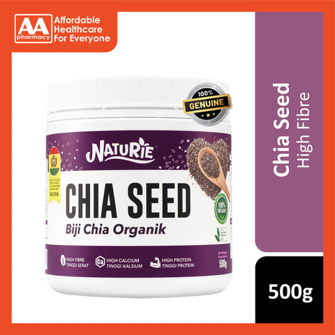 Naturie Organic Chia Seed 500g [New Packaging]