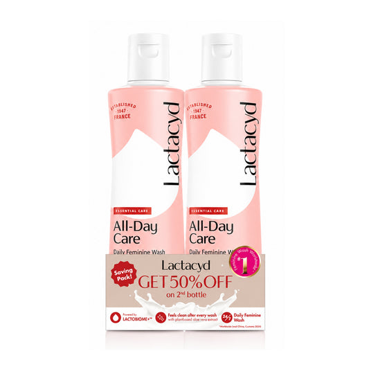 Lactacyd All-Day Care Daily Feminine Wash 250mLx2's