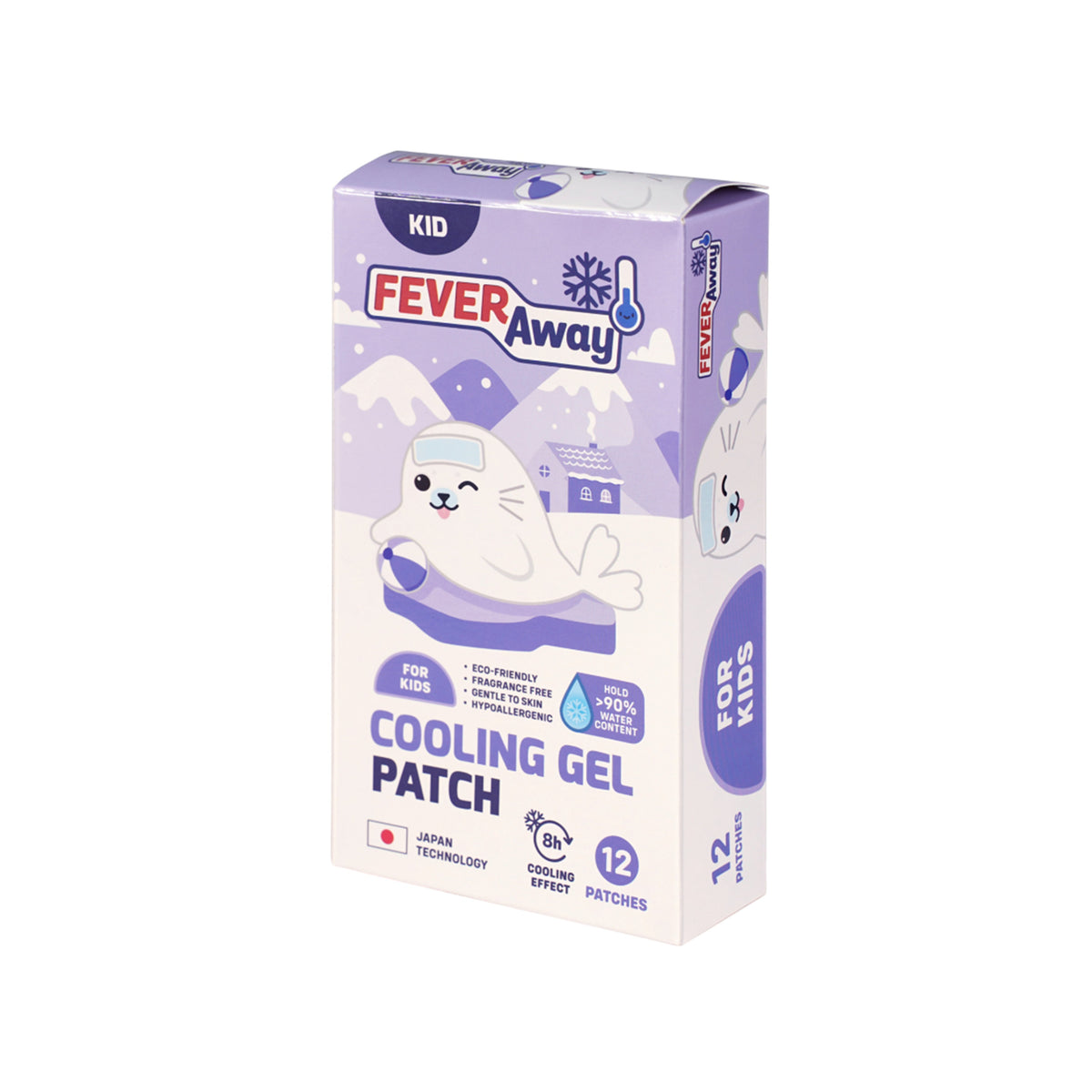 FeverAway Cooling Gel Patch for Kids (12's)