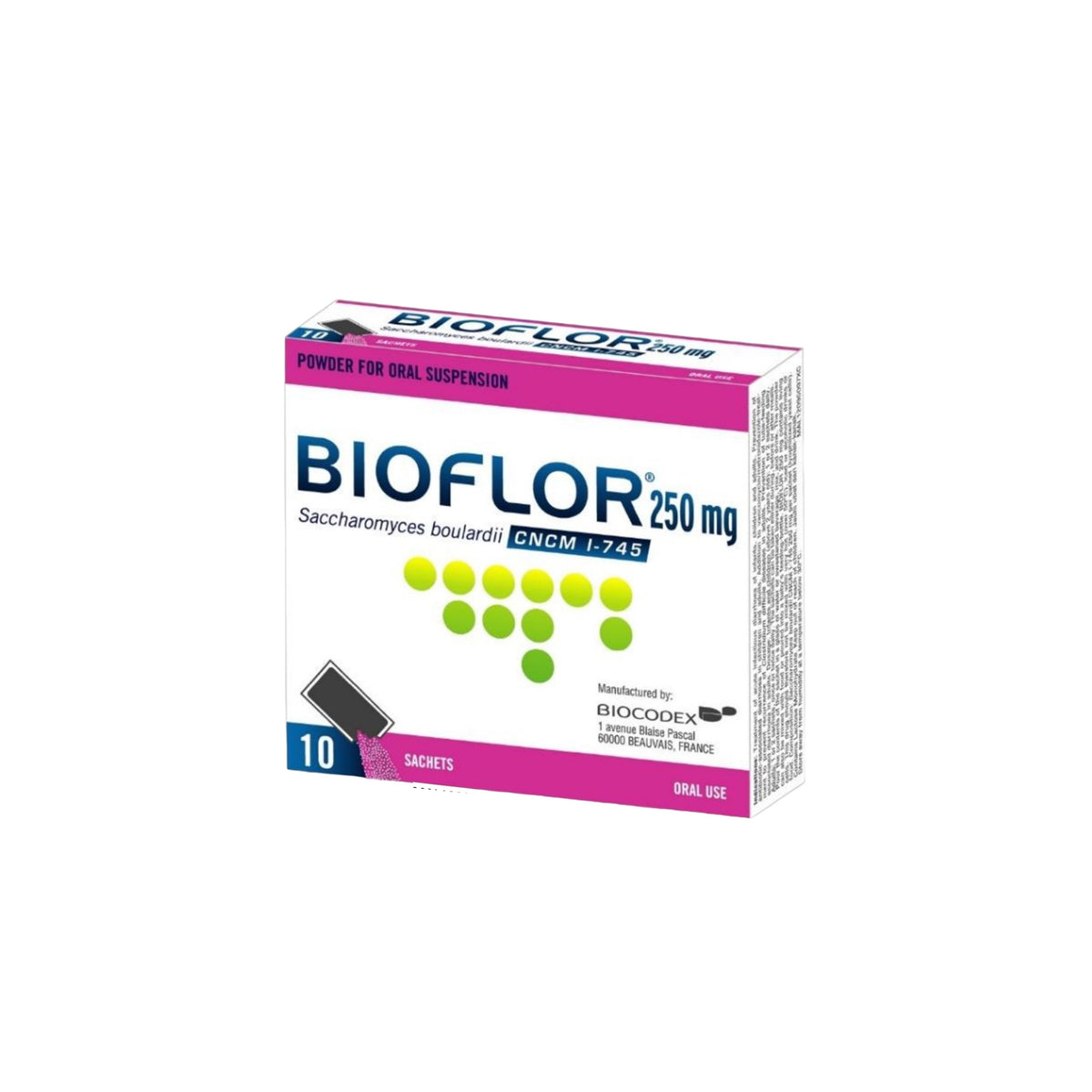 Bioflor (Saccharomyces boulardii CNCM I-745) 250mg Sachet 10's – AA ...
