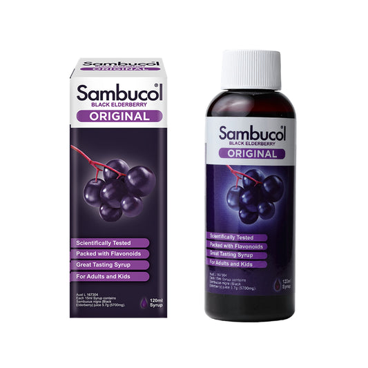 Sambucol Original Black Elderberry Syrup 120mL