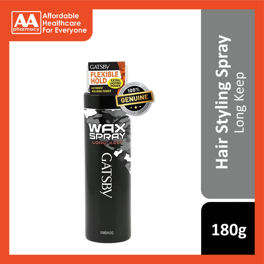 Gatsby Wax Spray (Long-Keep) 180g