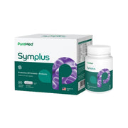 PureMed Symplus (Probiotics 18 Strains 15 Billion CFU + Prebiotic) Vegecapsule 2x45's