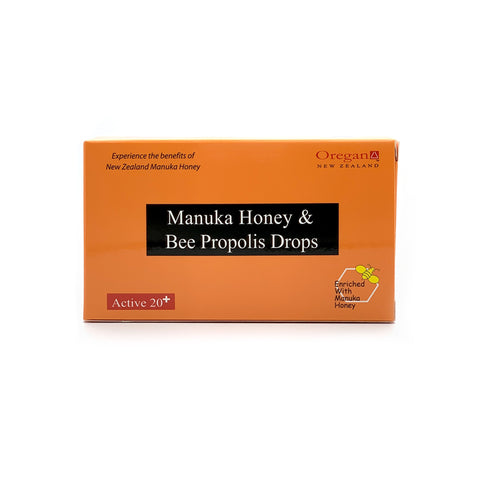 Oregan Active 20+ Manuka Honey and Bee Propolis Drops 42g