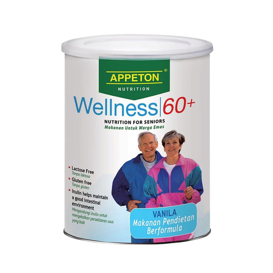 Appeton Wellness 60+ Nutrition for Seniors 900g (Vanilla Flavour)