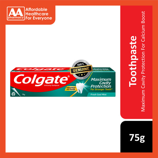 Colgate Maximum Cavity Protection (Fresh Cool Mint) Toothpaste 75g