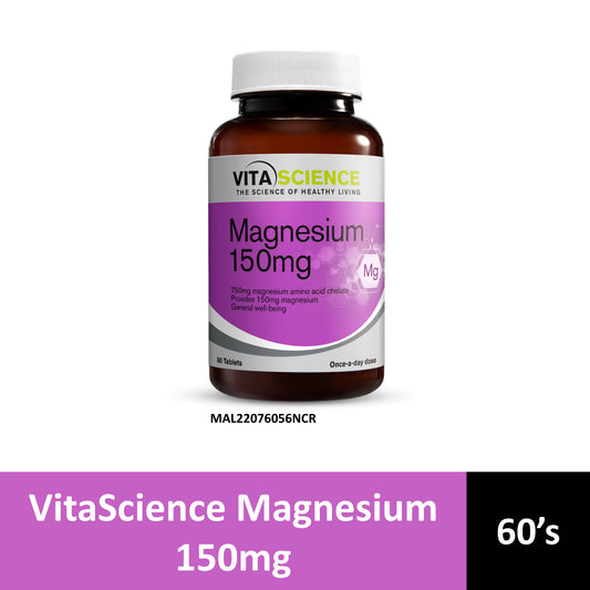 VitaScience Magnesium 150mg Tablet 60's