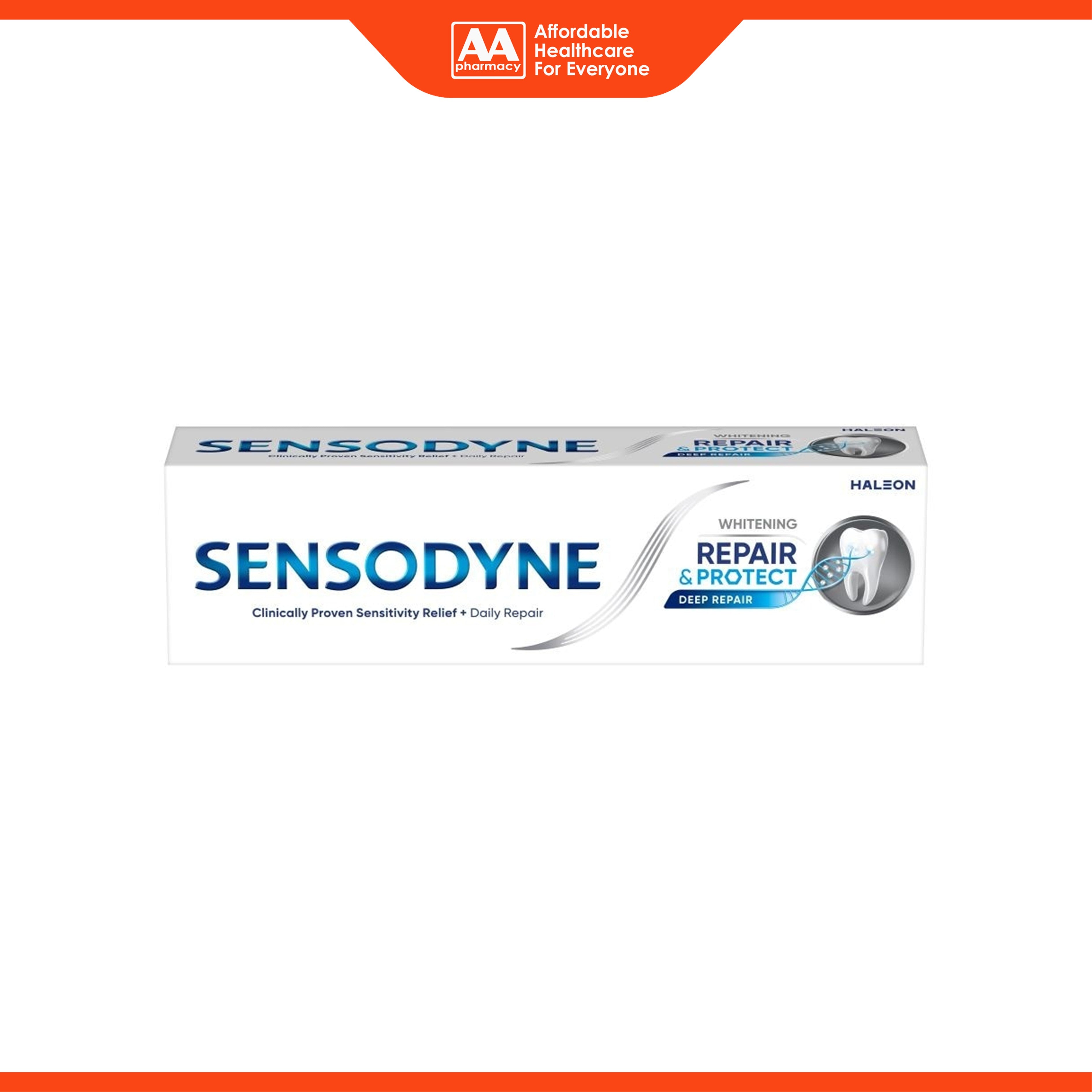 Sensodyne Toothpaste - Repair and Protect, Deep Repair, Whitening (100g)