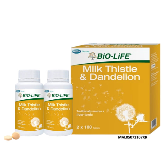 Bio-Life Milk Thistle and Dandelion Tablet 2x100's