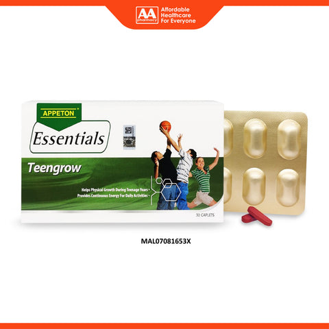 Appeton Essentials Teengrow Caplet 30's