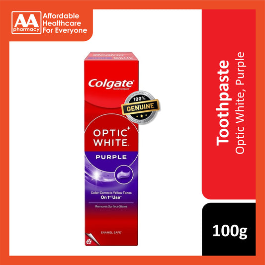 Colgate Toothpaste (Optic White Purple) 100g