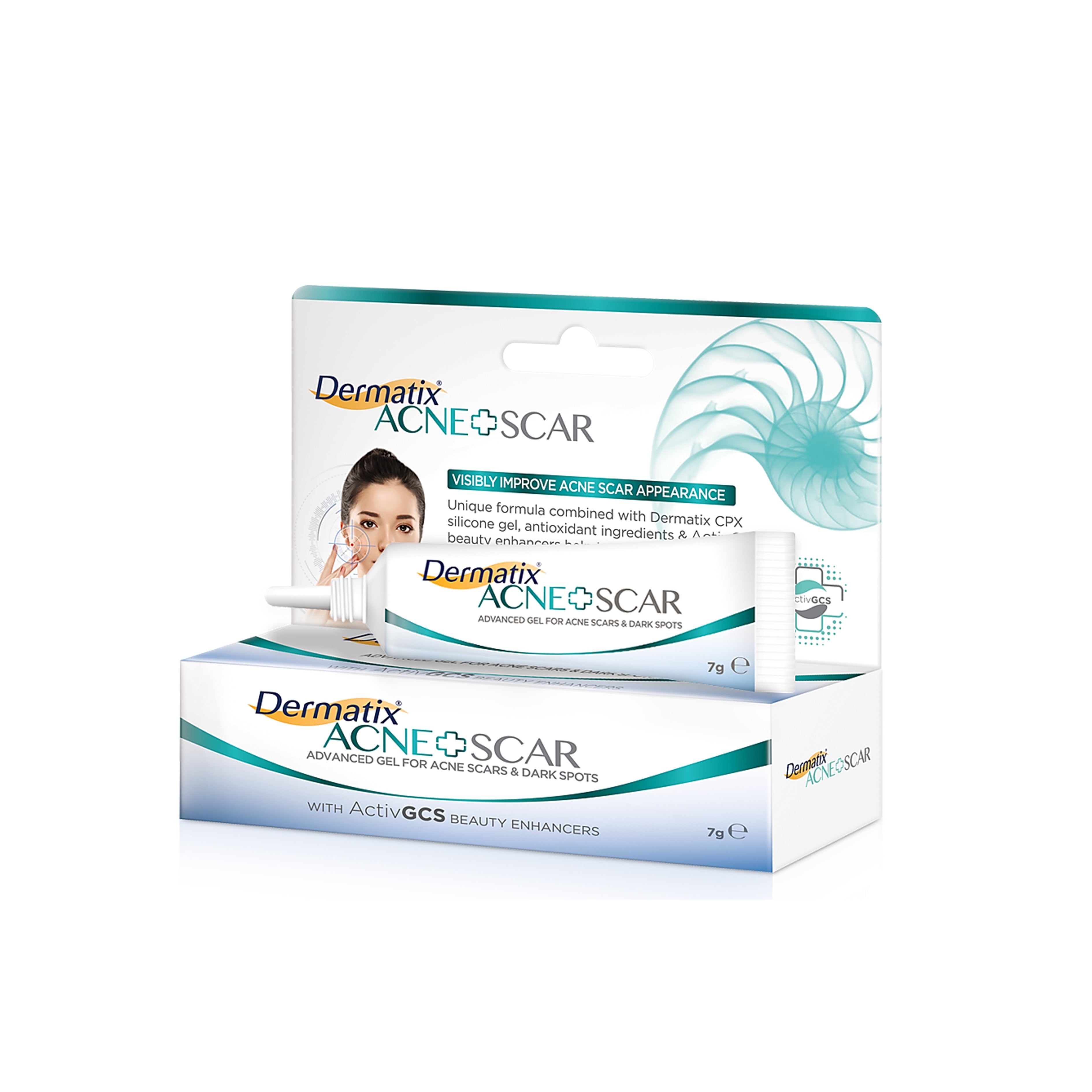 Dermatix Acne + Scar Advanced Gel - For Acne Scars and Dark Spots (7g)