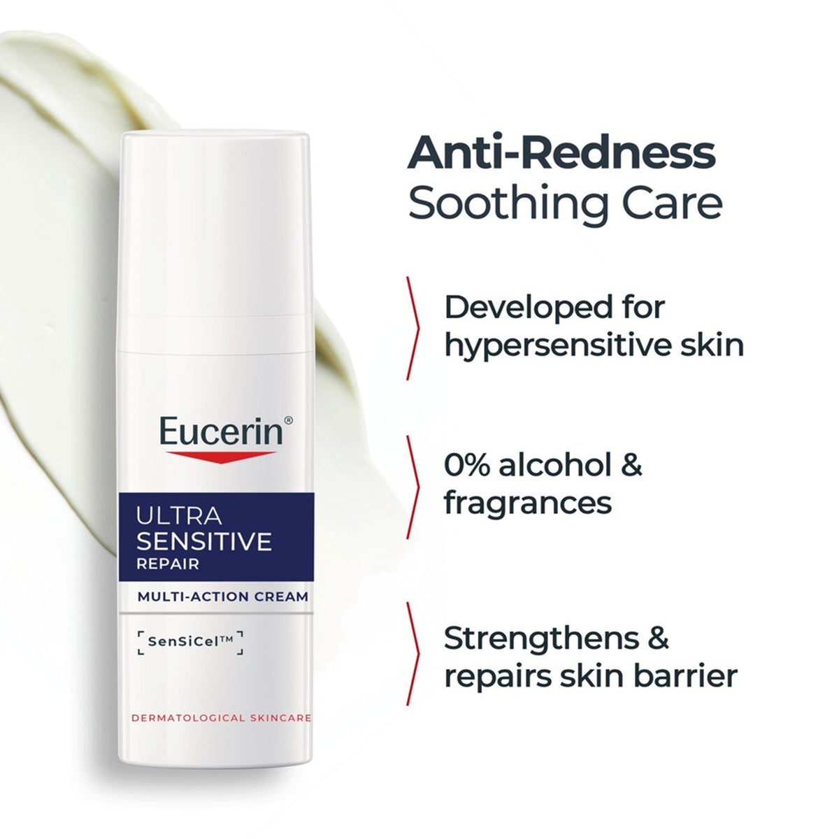Eucerin UltraSensitive Repair Multi-Action Cream (50ml)