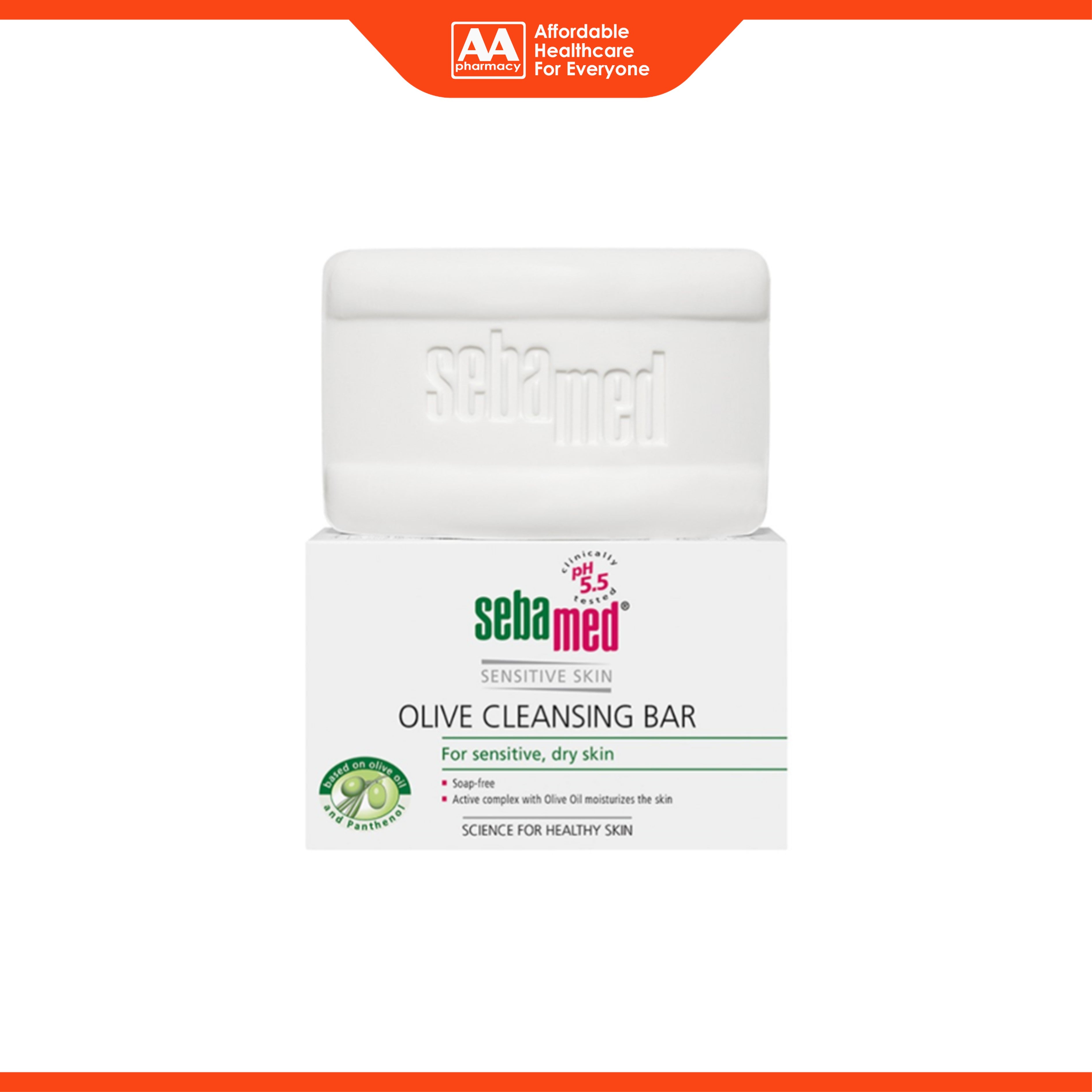 Sebamed Olive Cleansing Bar 150g