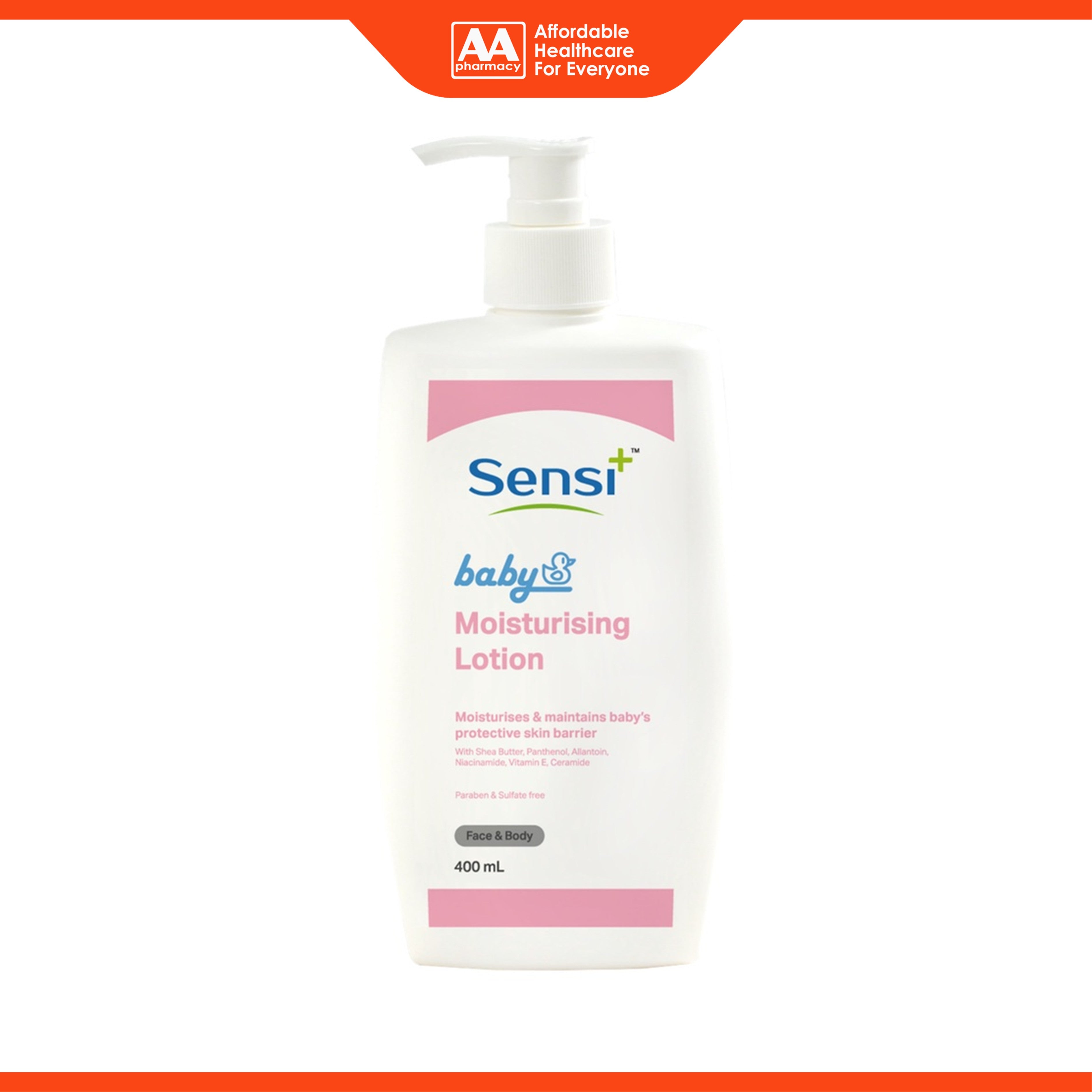 Sensi+ Baby Moisturising Lotion (400ml)