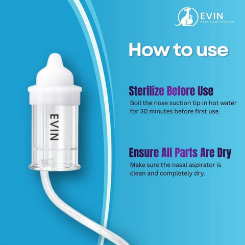 Evin Manual Nasal Aspirator 1's