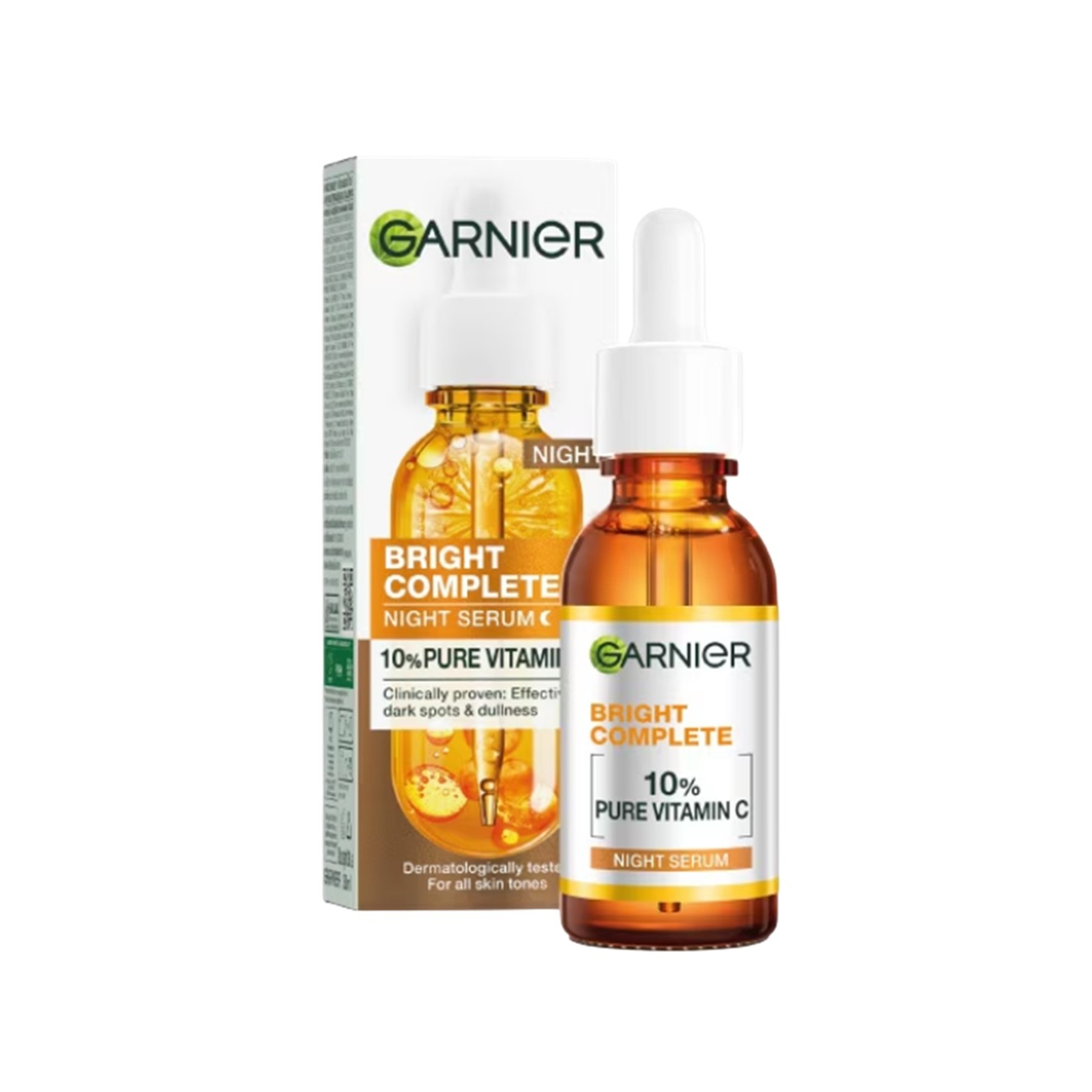 Garnier Bright Complete Night Serum 30mL