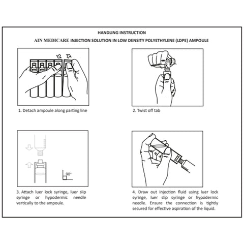 Infusol W Water For Injections BP Ampoule 10mLx20's