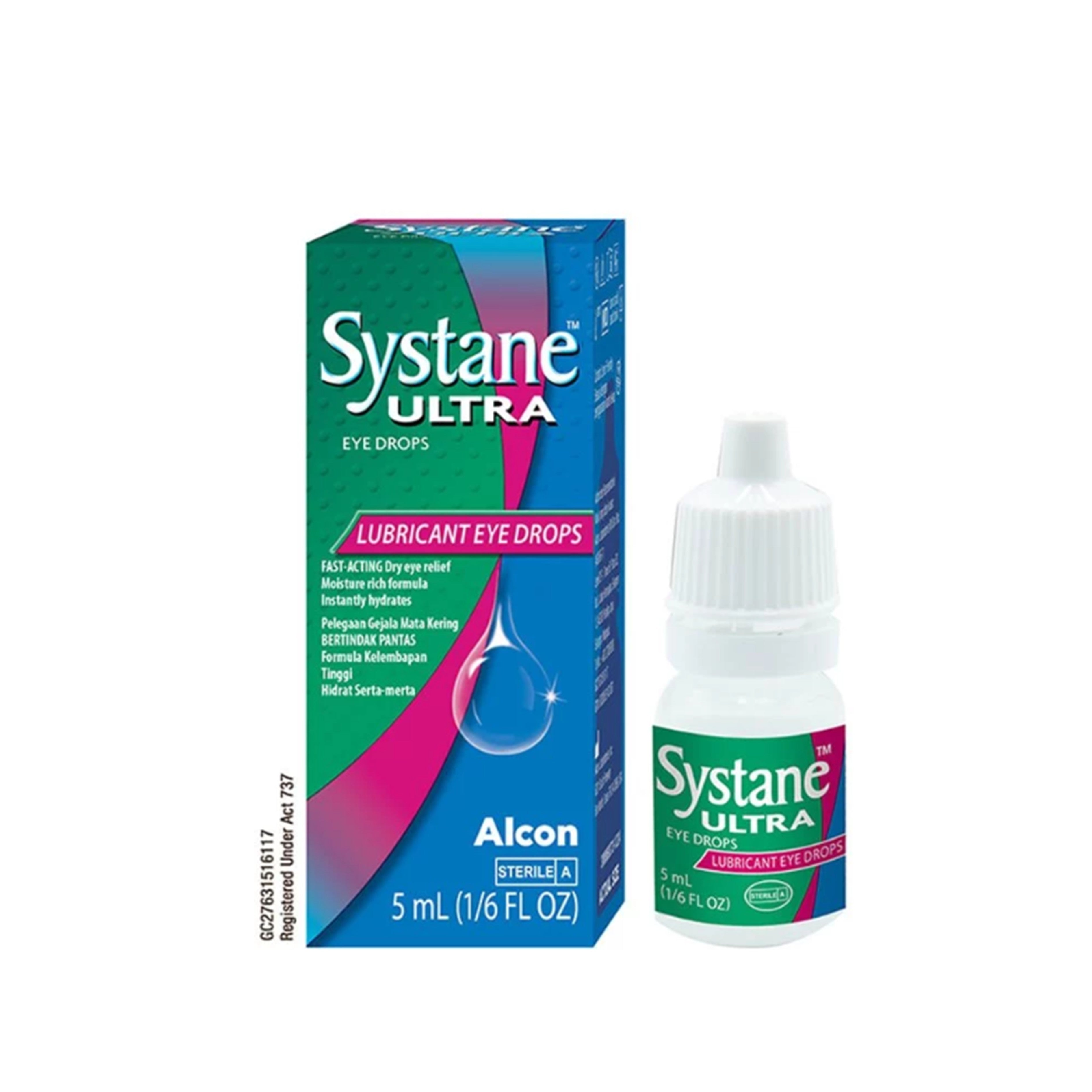 Systane Ultra Lubricant Eye Drops 5mL