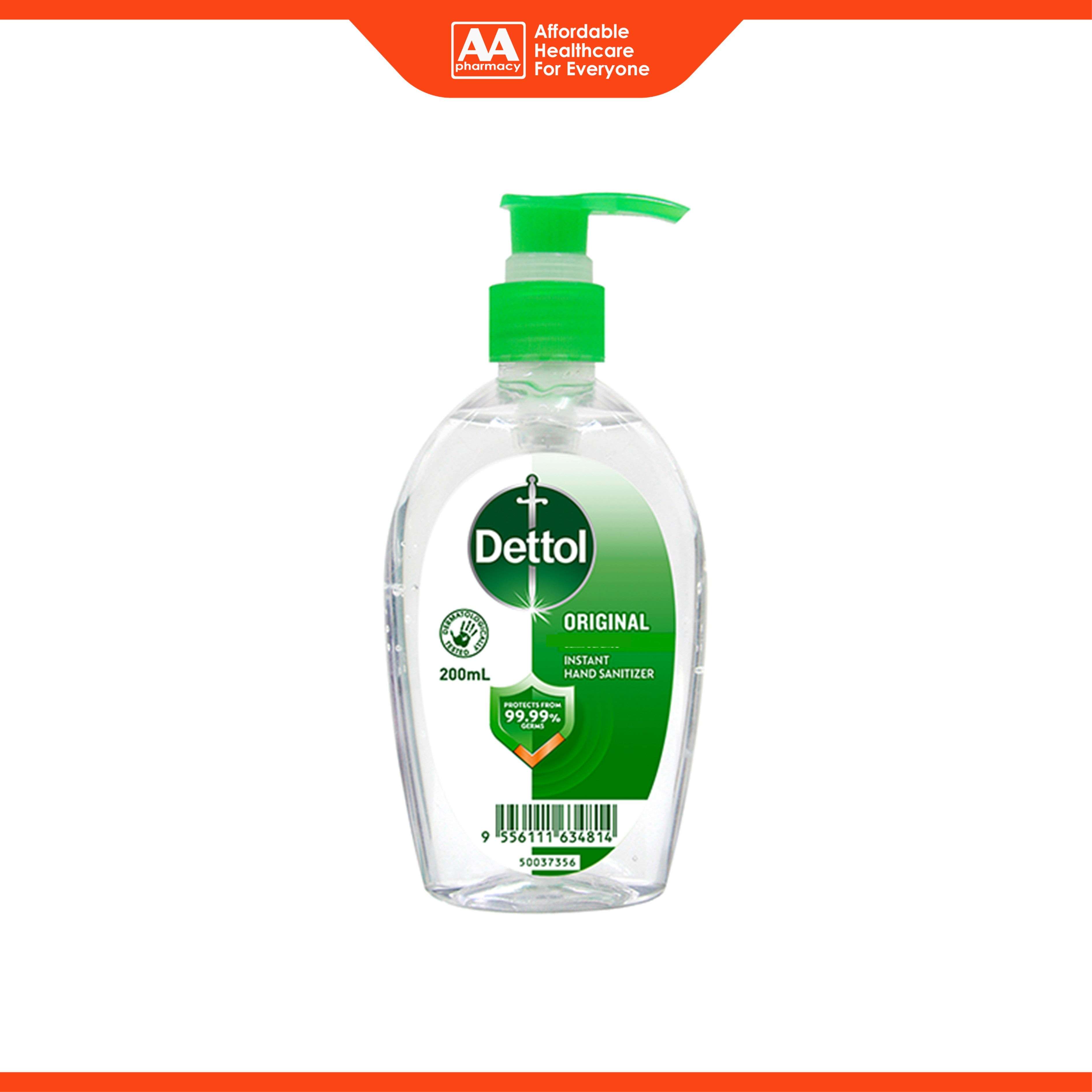 Dettol (Original) Instant Hand Sanitizer 200mL