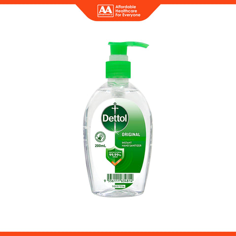 Dettol (Original) Instant Hand Sanitizer 200mL