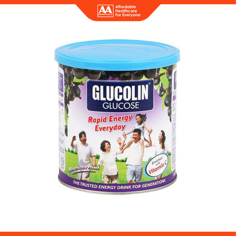 Glucolin Glucose Drink 420g (Blackcurrant Flavour)