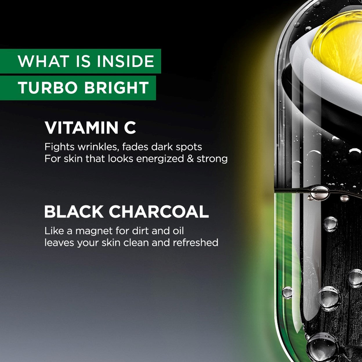 Garnier Men Turbo Bright Super Duo Foam 100mL