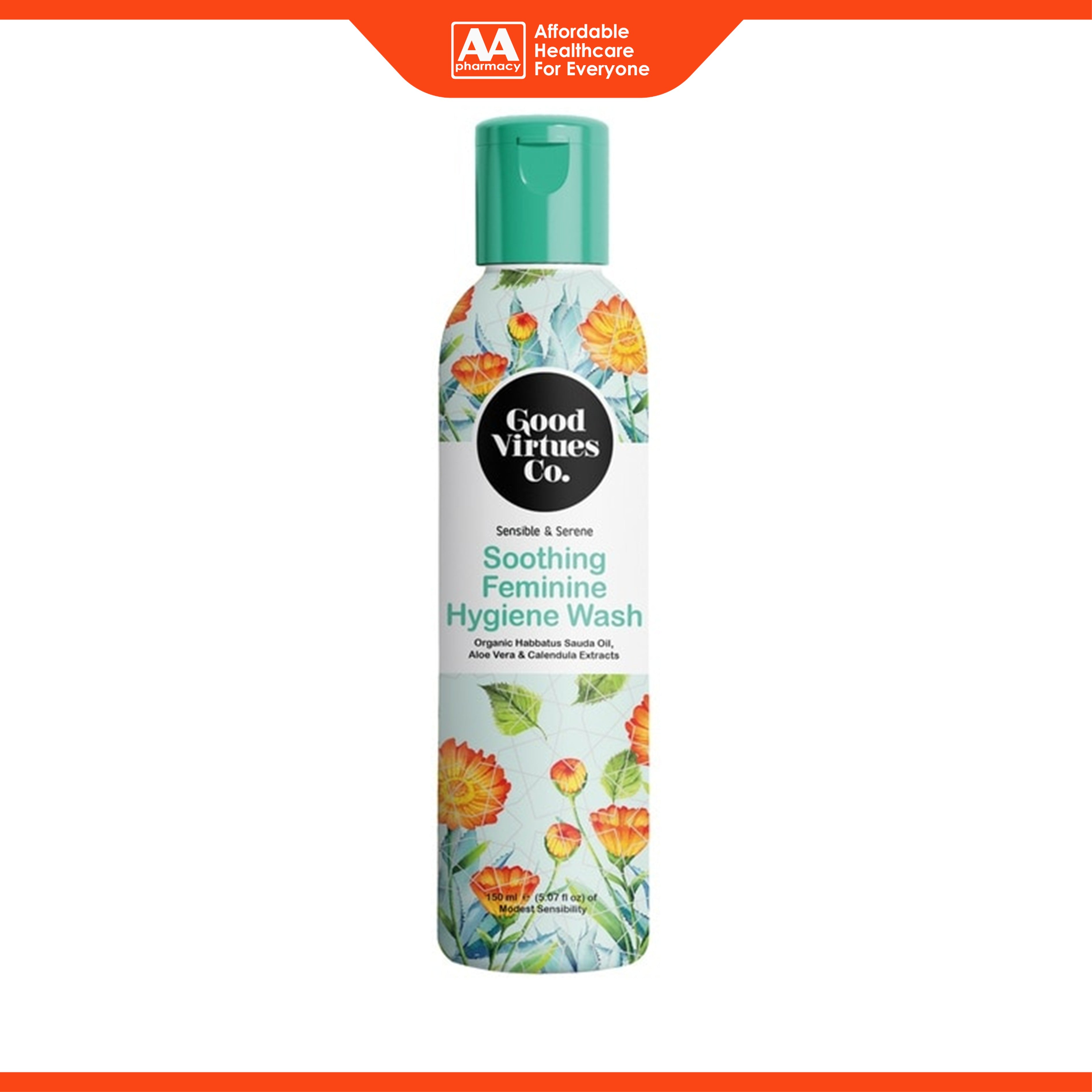 Good Virtues Co. Soothing Feminine Hygiene Wash (150ml)