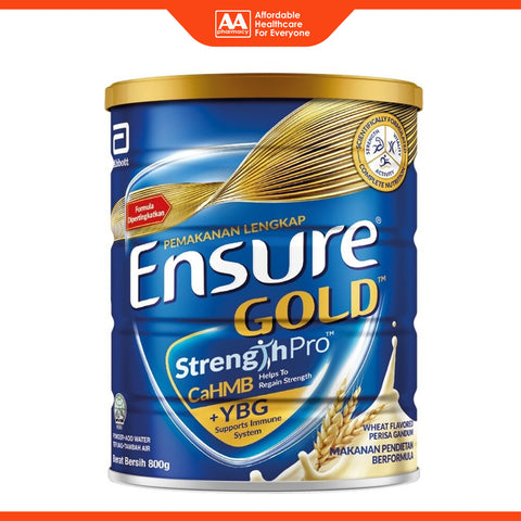 Abbott Ensure Gold StrengthPro Complete Nutrition Drink 800g (Wheat Flavour)