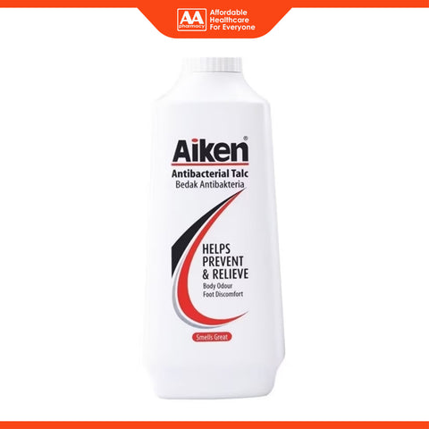Aiken Naturally Antibacterial Talc 500g