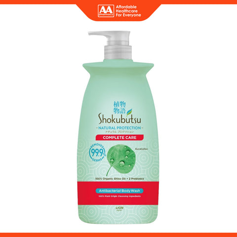 Shokubutsu Natural Protection Antibacterial Body Wash (Complete Care) 900g