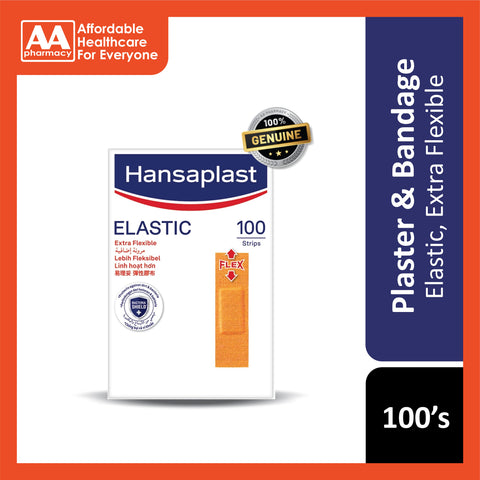 Hansaplast Elastic Extra Flexible Plaster 100's