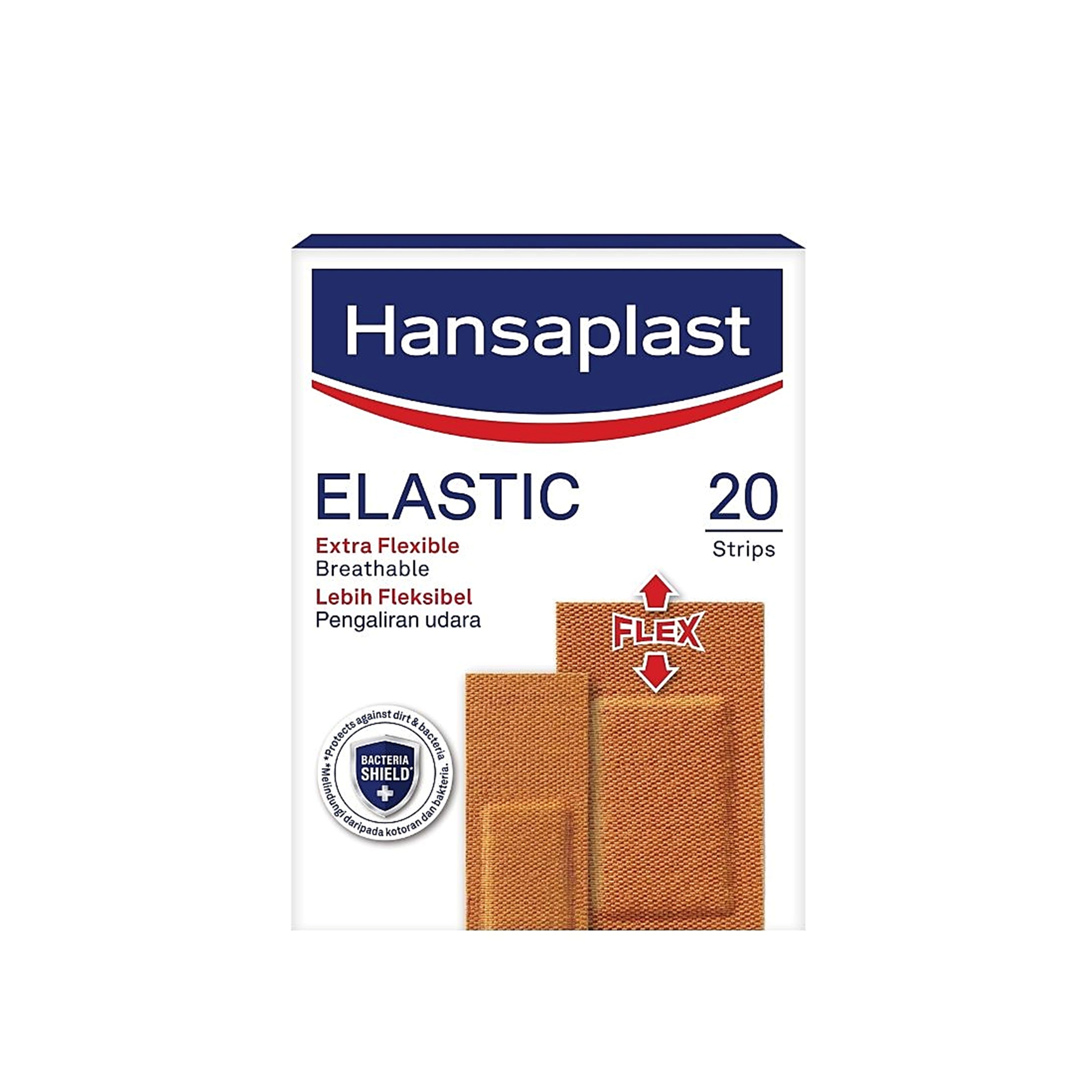 Hansaplast Elastic Extra Flexible Plaster (20's)