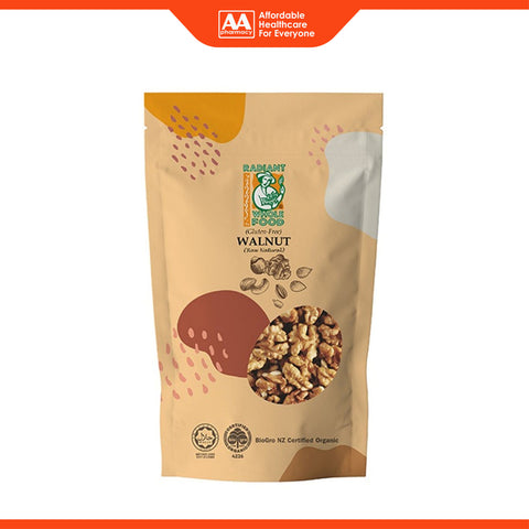 Radiant Raw Natural Walnut 200g