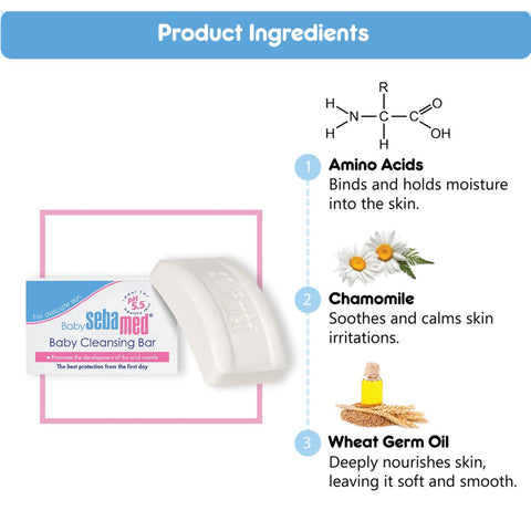 Sebamed Baby Cleansing Bar 100g