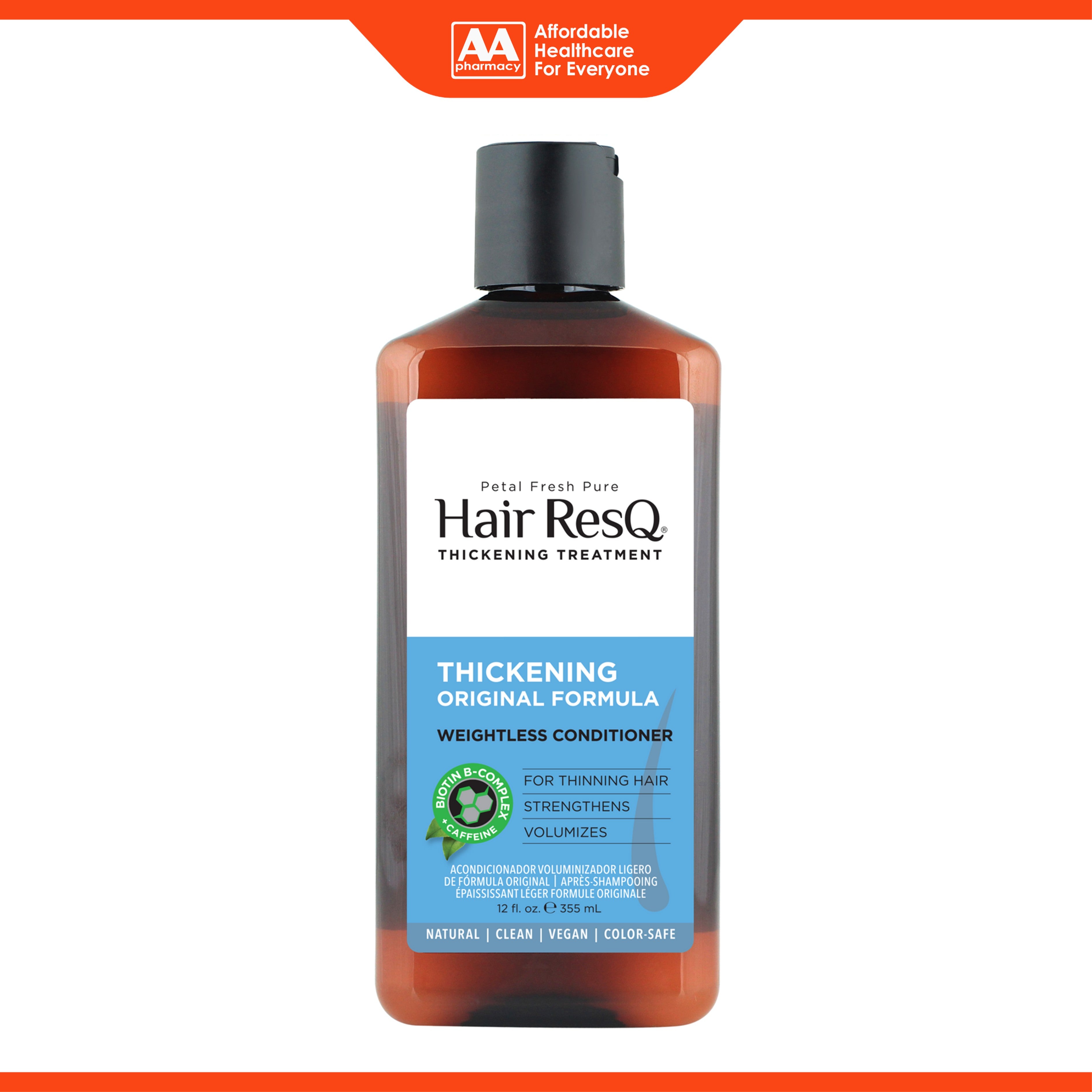 Petal Fresh Pure Hair ResQ Thickening Original Formula Weightless Conditioner 355mL