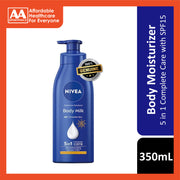 Nivea Intensive Moisture Body Milk (5 in 1 Complete Care with SPF15) 350mL