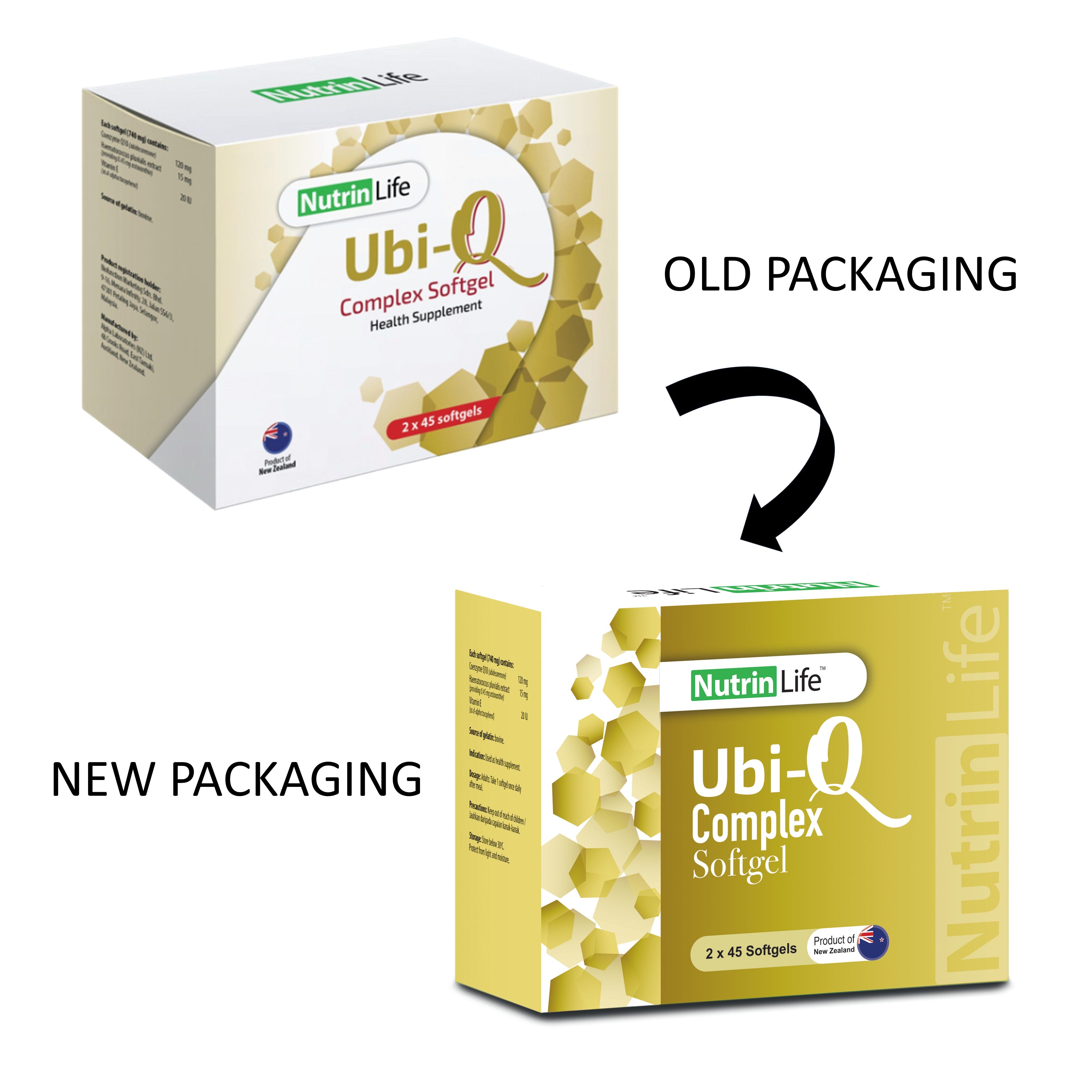NutrinLife Ubi-Q Complex Softgel 2x45's