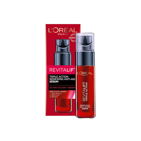 L'Oréal Paris RevitaLift Triple Action Renewing Anti-Aging Serum 30mL