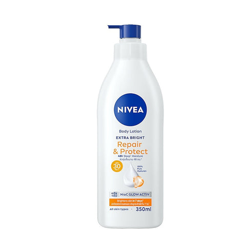 Nivea Body Lotion (Extra Bright, Repair and Protect with SPF 30 PA++) 350mL