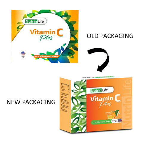 NutrinLife Vitamin C Plus Effervescent Tablet 4x10's