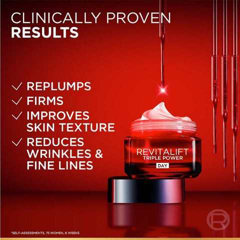 L'Oréal Paris RevitaLift Triple Power Age-Correcting Cream (Day) 50mL