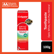 Colgate Toothpaste (Optic White Mint Plus Mineral) 100g