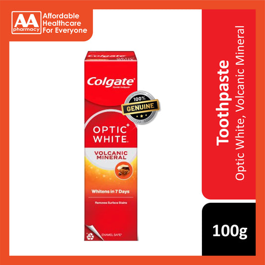Colgate Toothpaste (Optic White Volcanic Mineral) 100g