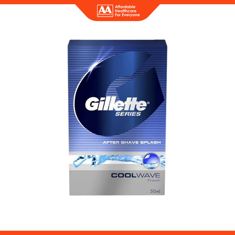 Gillette Series After Shave Splash (Cool Wave, Fresh) 50mL