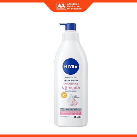 Nivea Body Lotion (Extra Bright, Radiant and Smooth with UV Filters) 350mL