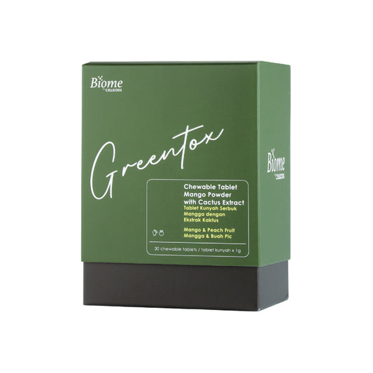 Biome Greentox (Mango Powder with Cactus Extract) Chewable Tablet 30's
