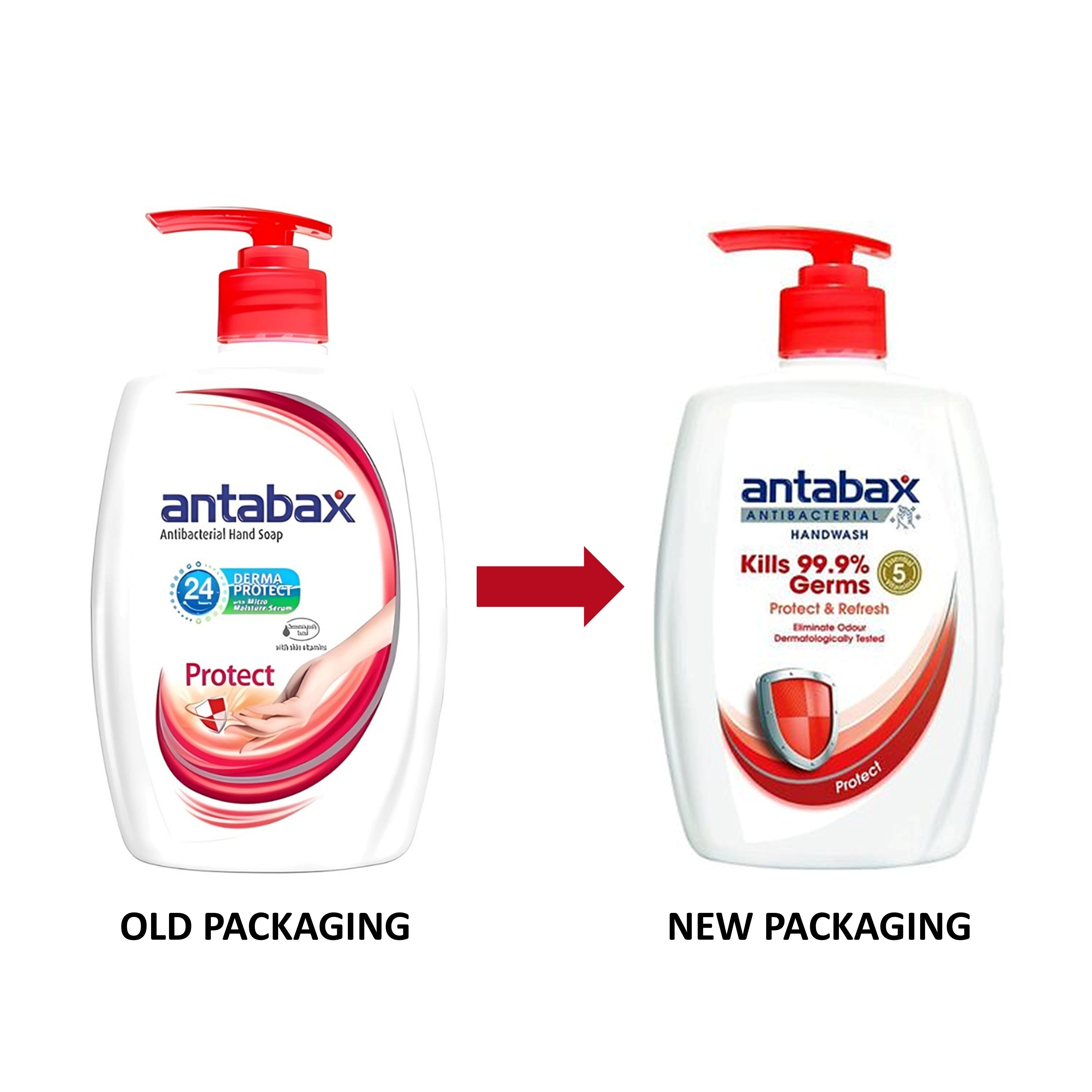 Antabax Antibacterial Hand Wash (Protect) 450mL